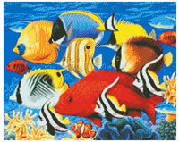 Fish diamond painting - * Made to order … Full Coverage Of Diamonds