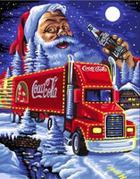 Christmas coke truck - * Pre Order (Made to order) … Full Coverage Of Diamonds