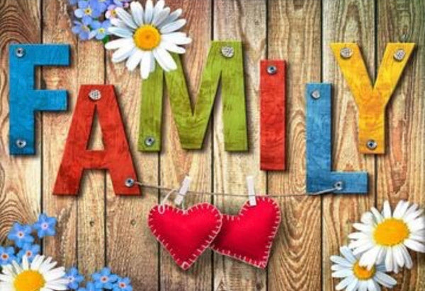 Family quote saying diamond painting - * Made to order …Full Coverage Of Diamonds