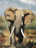 African Elephant diamond painting * Made to order … - Full Coverage Of Diamonds