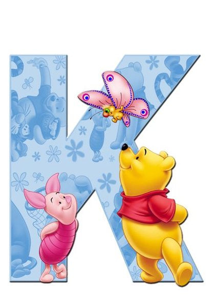 Alphabet Bear Letter K * Pre Order (Made to order) … - Full Coverage of Diamonds