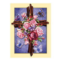 Rose cross  - … Full Coverage Of Diamonds - Made to Order