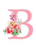Alphabet Personalised Letter B * Pre Order (Made to order) … - Full Coverage of Diamonds