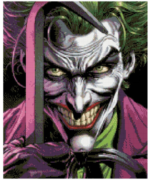 Joker Batman- * Made to order … Full Coverage Of Diamonds