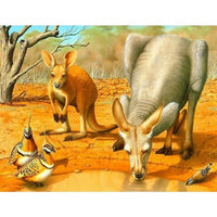 Australian Kangaroo diamond painting - … Full Coverage Of Diamonds - Made to Order
