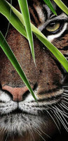 X - Large Tiger - ( Made to order )Full Round Diamonds - 45cm x 85cm
