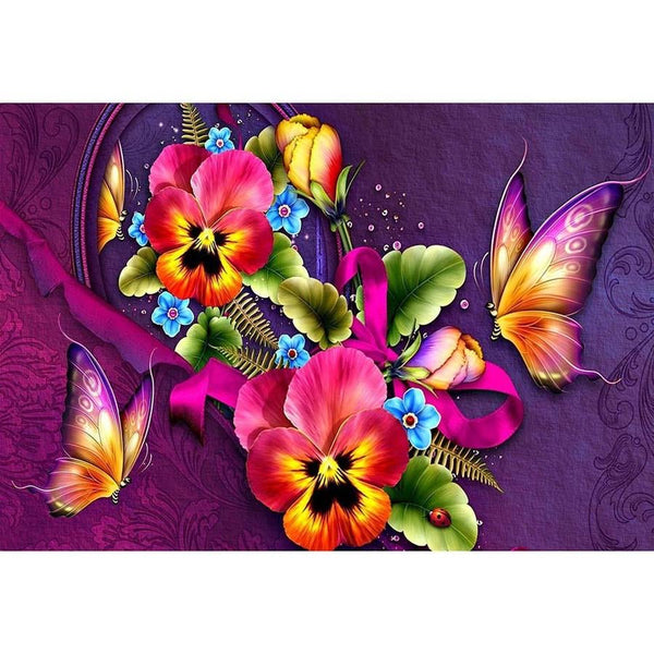 Butterfly # 4  … Full Coverage Of Diamonds - Made to Order