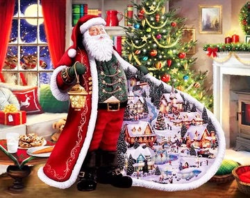Christmas North Pole * Pre Order (Made to order) … Full Coverage Of Diamonds