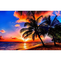Sunset beach - … Full Coverage Of Diamonds - Made to Order