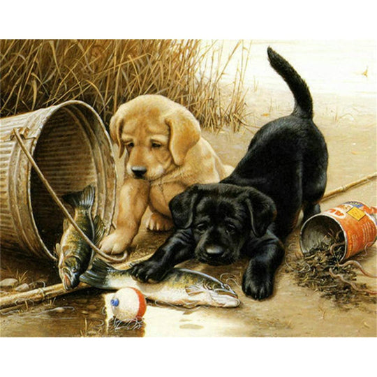 Dogs - … Full Coverage Of Diamonds - Made to Order