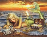 Mermaid 3 * Made to order … - Full Coverage Of Diamonds