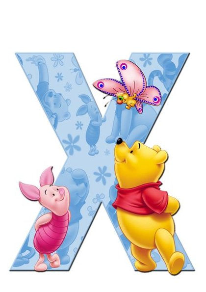 Alphabet Bear Letter X * Pre Order (Made to order) … - Full Coverage of Diamonds