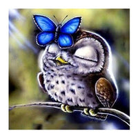 Owl # 6 * Pre Order (Made to order) … - Full Coverage of Diamonds