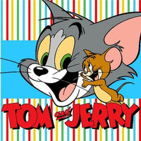 Tom and Jerry Diamond Painting … - Full Coverage of Diamonds - Made to Order